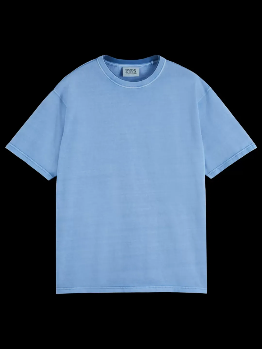 Clearance Scotch & Soda 3 crosses program loose fit t-shirt ss MysticBlue