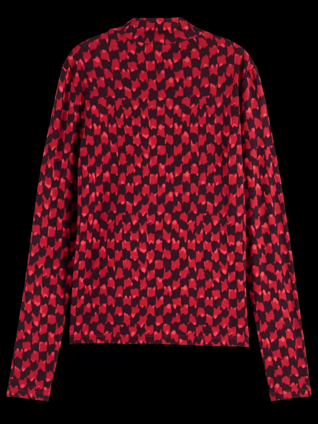Fashion Scotch & Soda AOP LONG SLEEVE T-SHIRT