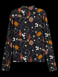 Sale Scotch & Soda AOP PRINTED LONG SLEEVE T-SHIRT