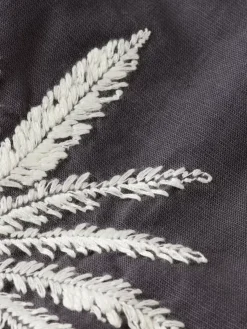 Sale Scotch & Soda BELTED GILET WITH PALM EMBROIDERY Antra