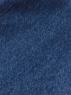 Clearance Scotch & Soda Belted v - neck washed denim dress WashedIndigo