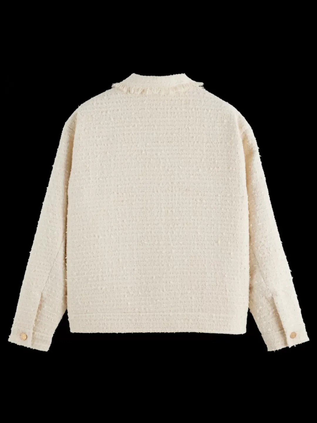 Hot Scotch & Soda BOUCLE TWEED TRUCKER JACKET SoftIce