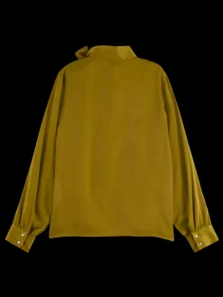 New Scotch & Soda BOW NECK TOP