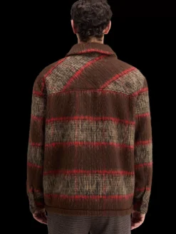 New Scotch & Soda BRUSHED WOOL BLEND OVERSHIRT Parchment