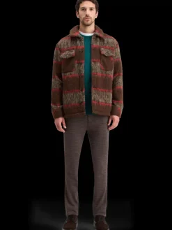 New Scotch & Soda BRUSHED WOOL BLEND OVERSHIRT Parchment