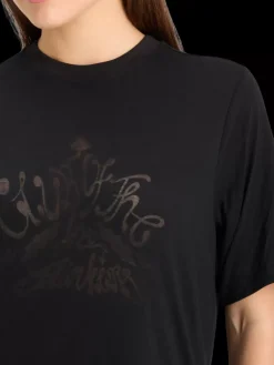 Fashion Scotch & Soda BURN OUT ARTWORK RELAXED FIT T-SHIRT