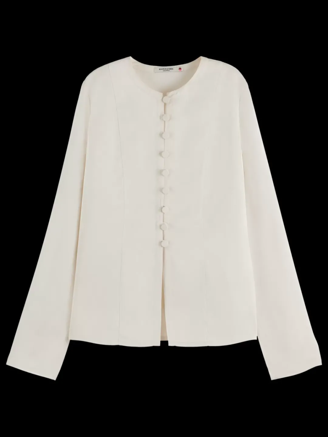 Clearance Scotch & Soda BUTTON DOWN CREPE SHIRT