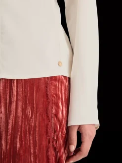 Clearance Scotch & Soda BUTTON DOWN CREPE SHIRT