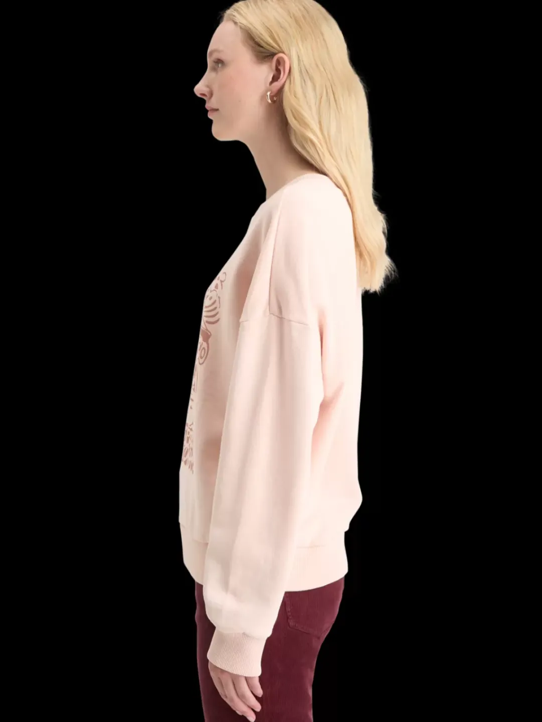 Discount Scotch & Soda CHEST ARTWORK BOYFRIEND FIT SWEATSHIRT