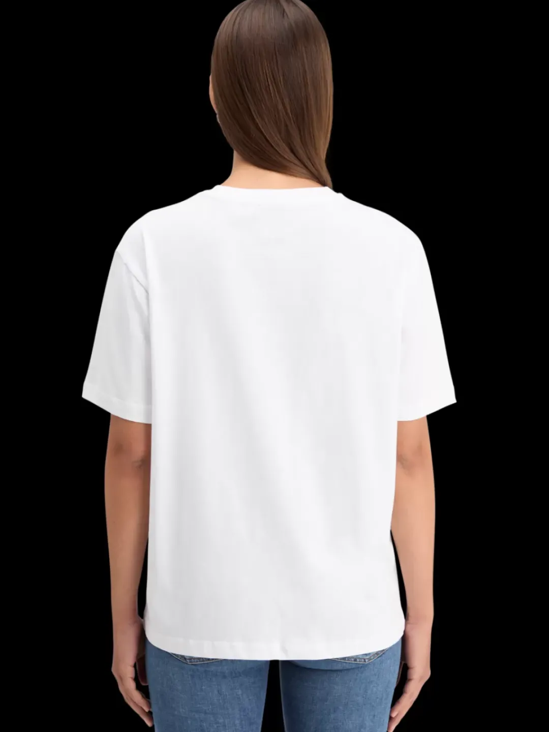 Best Scotch & Soda CHEST ARTWORK LOOSE FIT T-SHIRT White