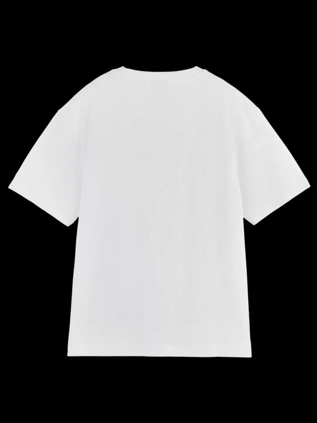 Best Scotch & Soda CHEST ARTWORK LOOSE FIT T-SHIRT White