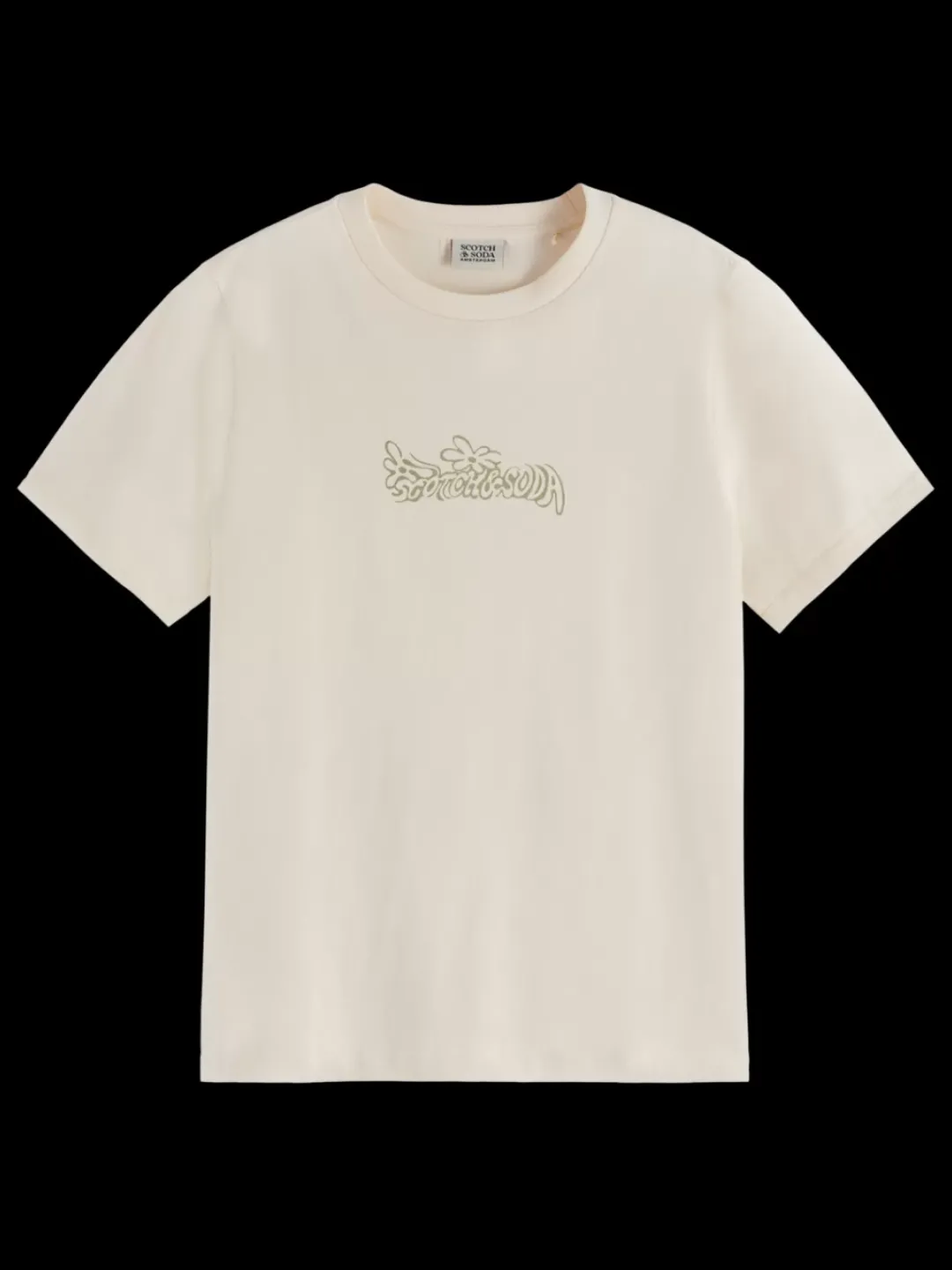 Clearance Scotch & Soda CHEST ARTWORK REGULAR FIT T-SHIRT