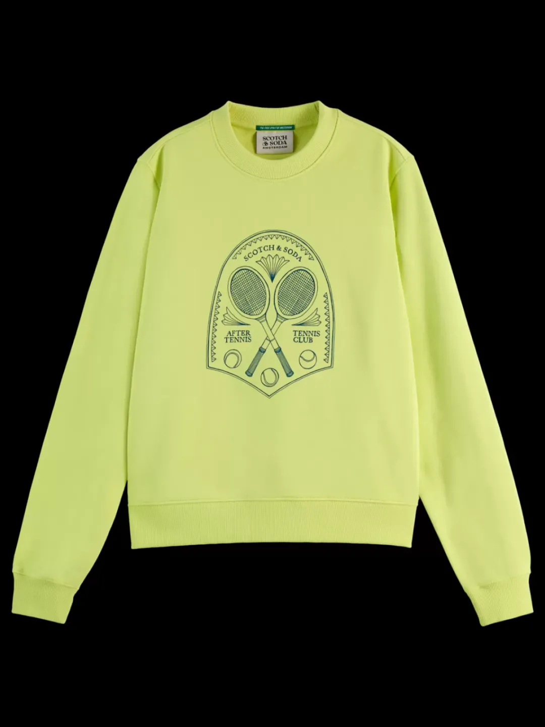 Clearance Scotch & Soda Chest artwork regular sweatshirt