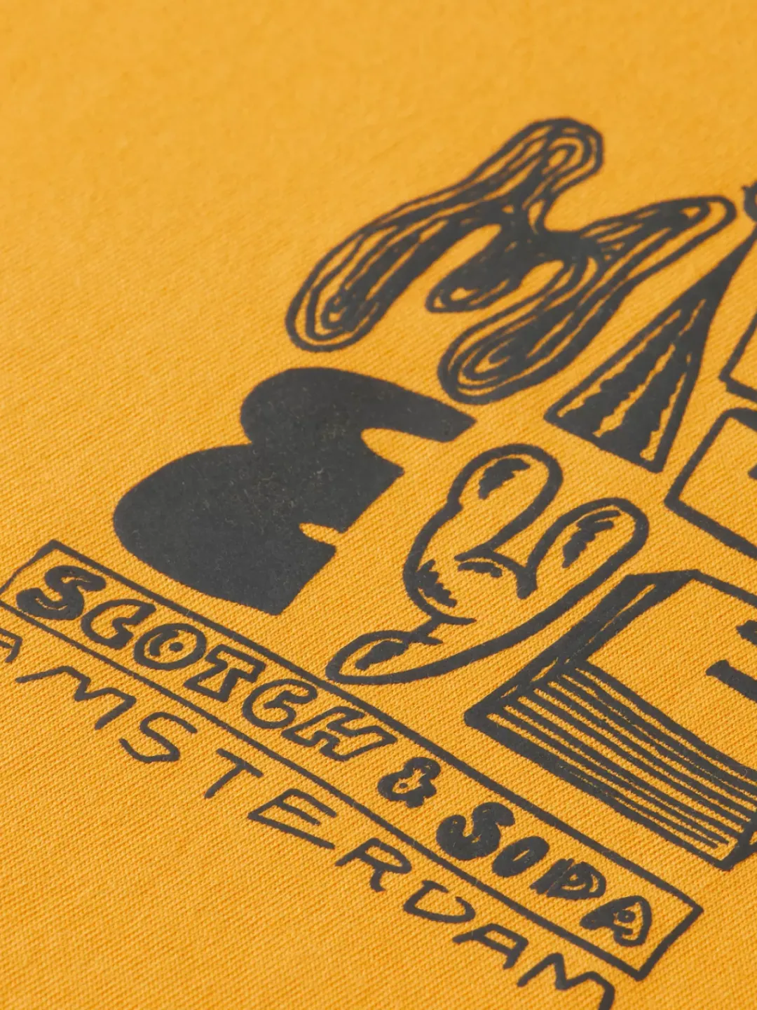 Hot Scotch & Soda CHEST ARTWORK T-SHIRT