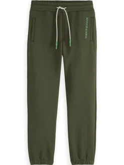 Hot Scotch & Soda Classic logo sweatpants SeaweedGreen