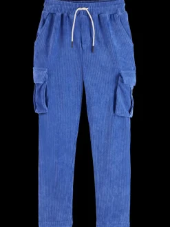 Outlet Scotch & Soda CORDUROY CARGO JOGGER RoadTripBlue