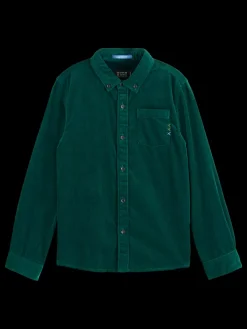 Clearance Scotch & Soda CORDUROY SHIRT Cypress