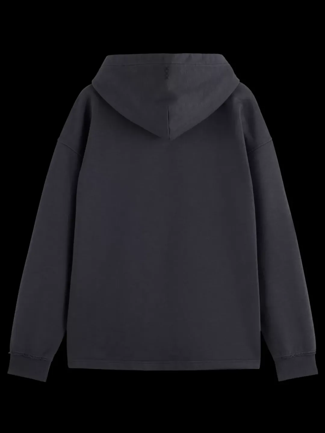 Fashion Scotch & Soda CORE - 3 CROSSES HOODIE Black