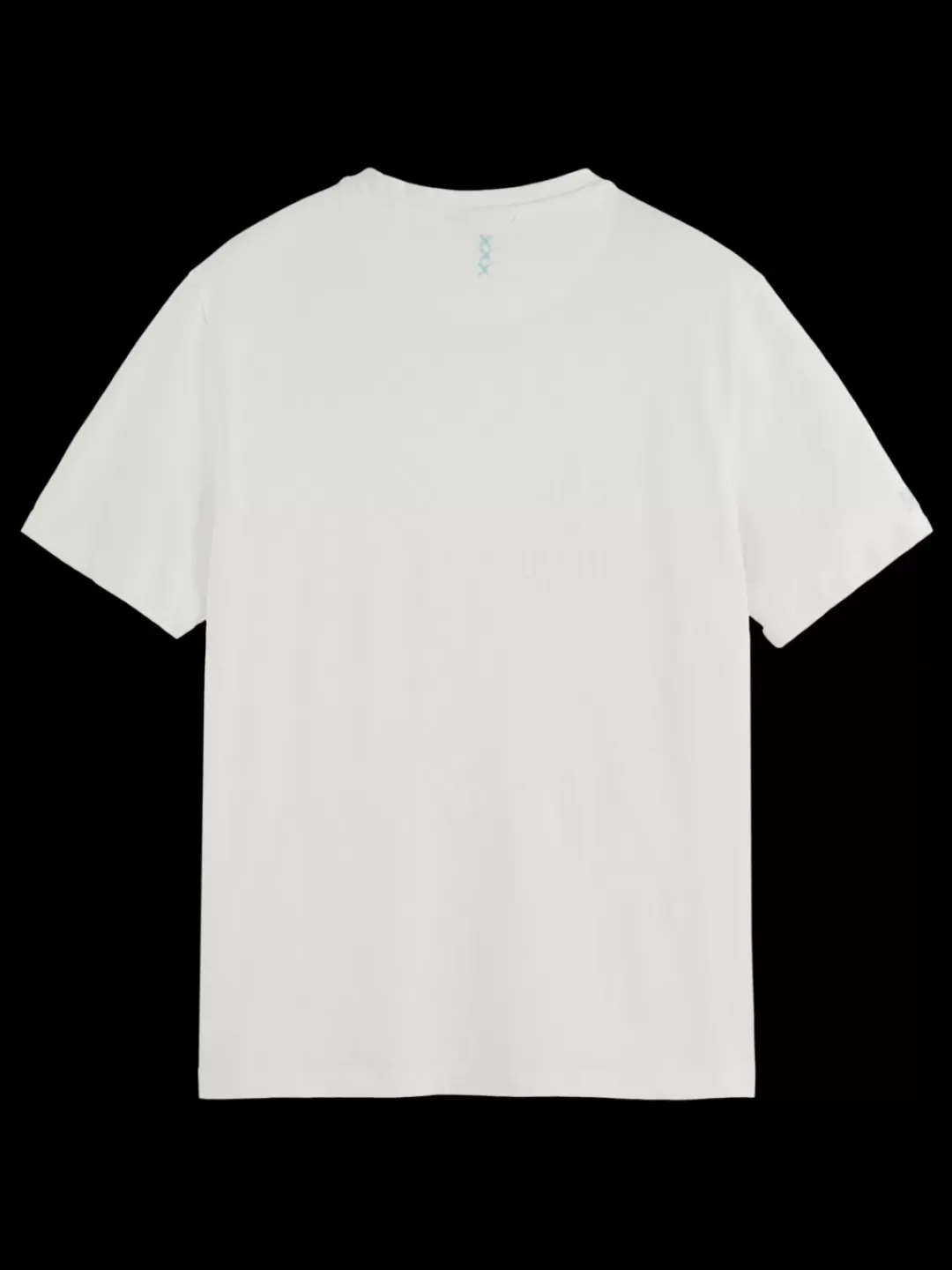 Outlet Scotch & Soda Cotton linen t-shirt