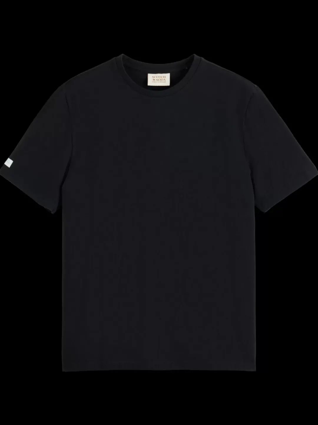 Outlet Scotch & Soda Cotton linen t-shirt