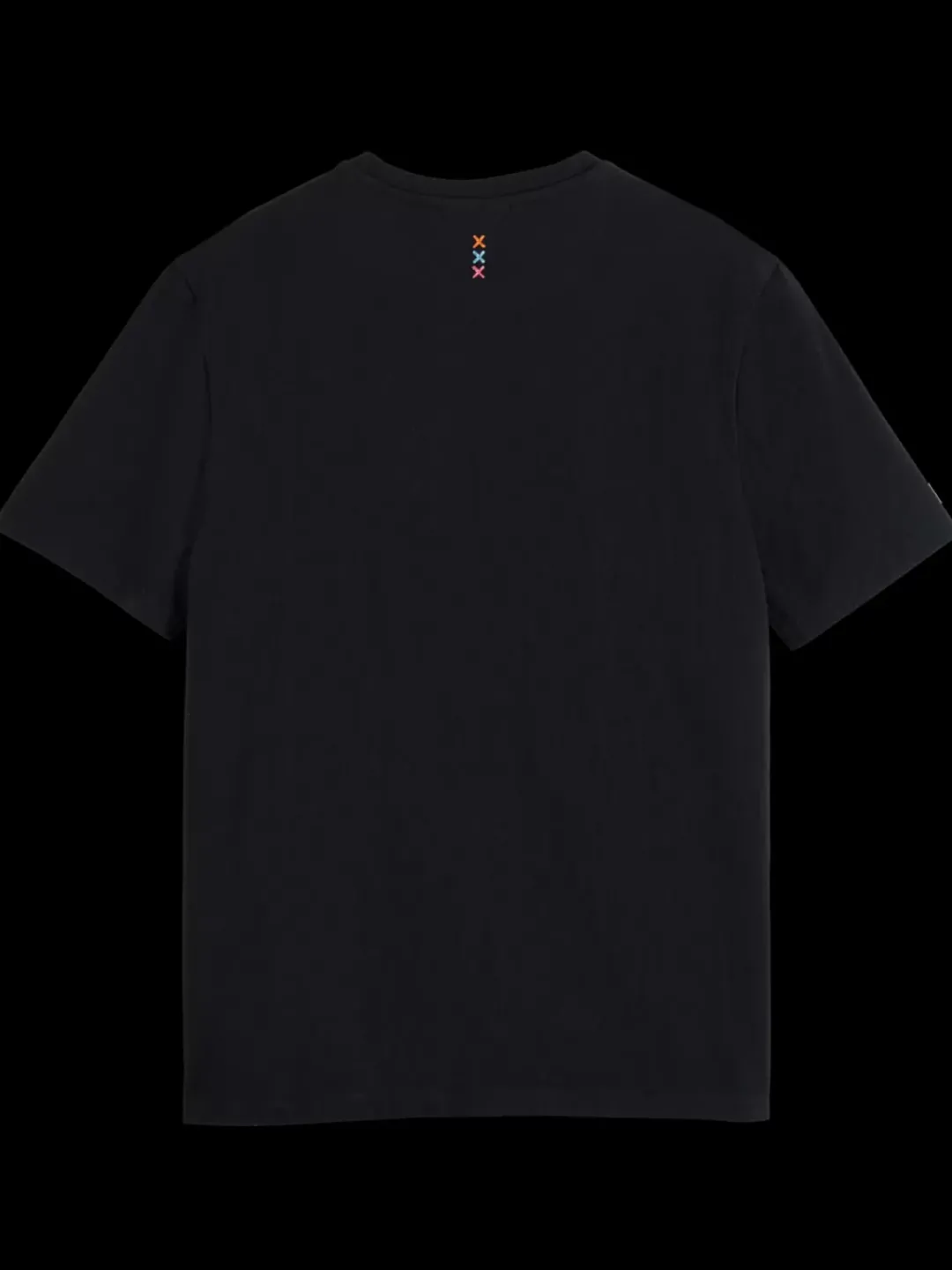 Outlet Scotch & Soda Cotton linen t-shirt