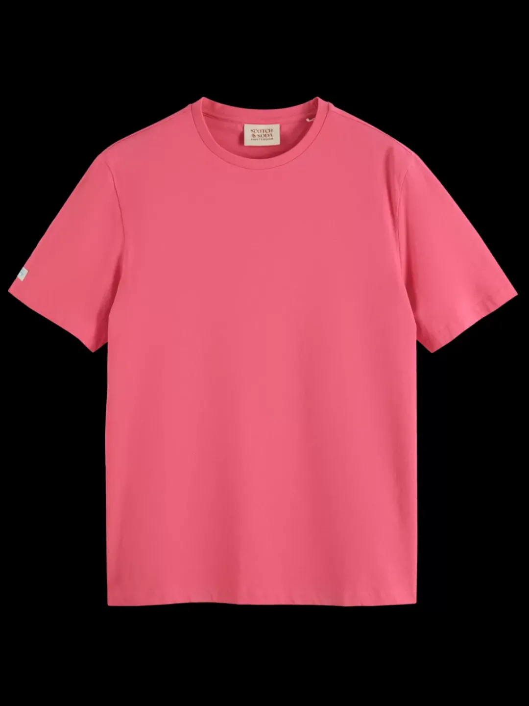 Outlet Scotch & Soda Cotton linen t-shirt
