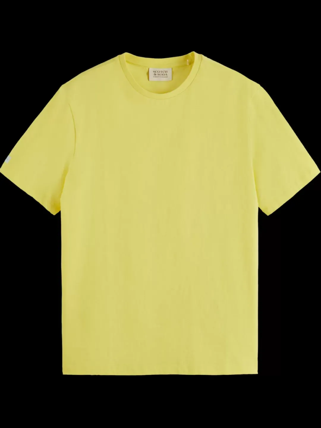 Outlet Scotch & Soda Cotton linen t-shirt