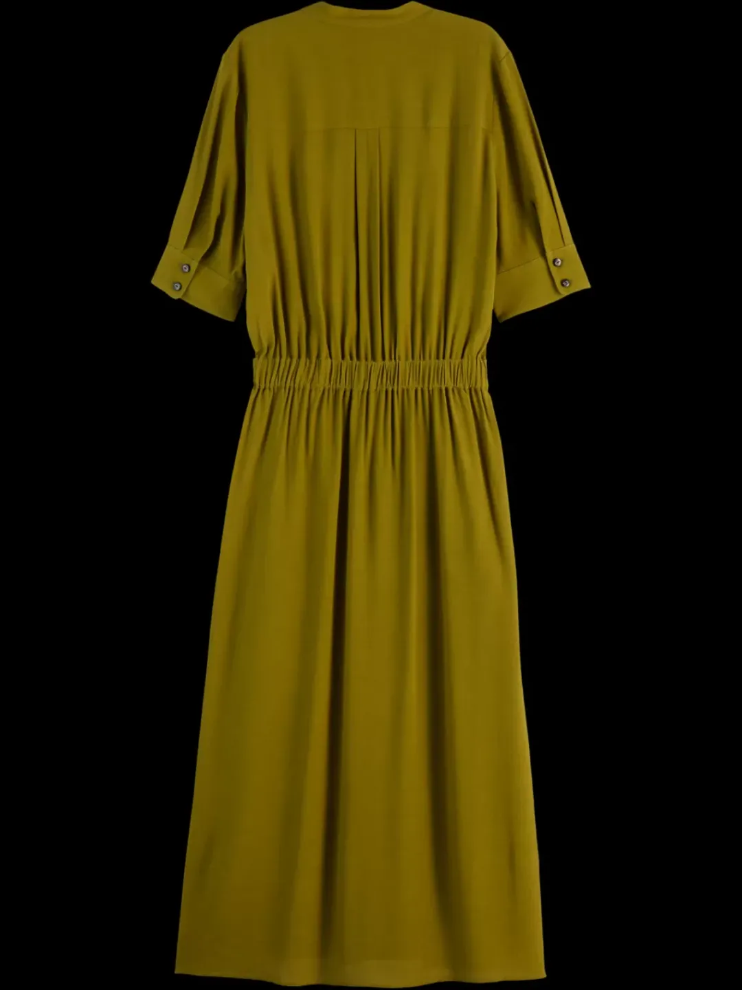 New Scotch & Soda CREPE MIDI DRESS WITH CHEST POCKETS