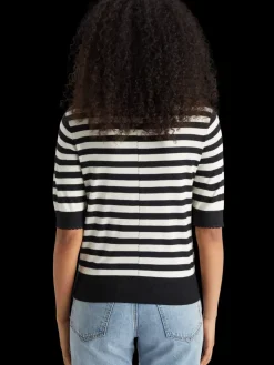 Outlet Scotch & Soda CREW NECK SHORT SLEEVED PULLOVER