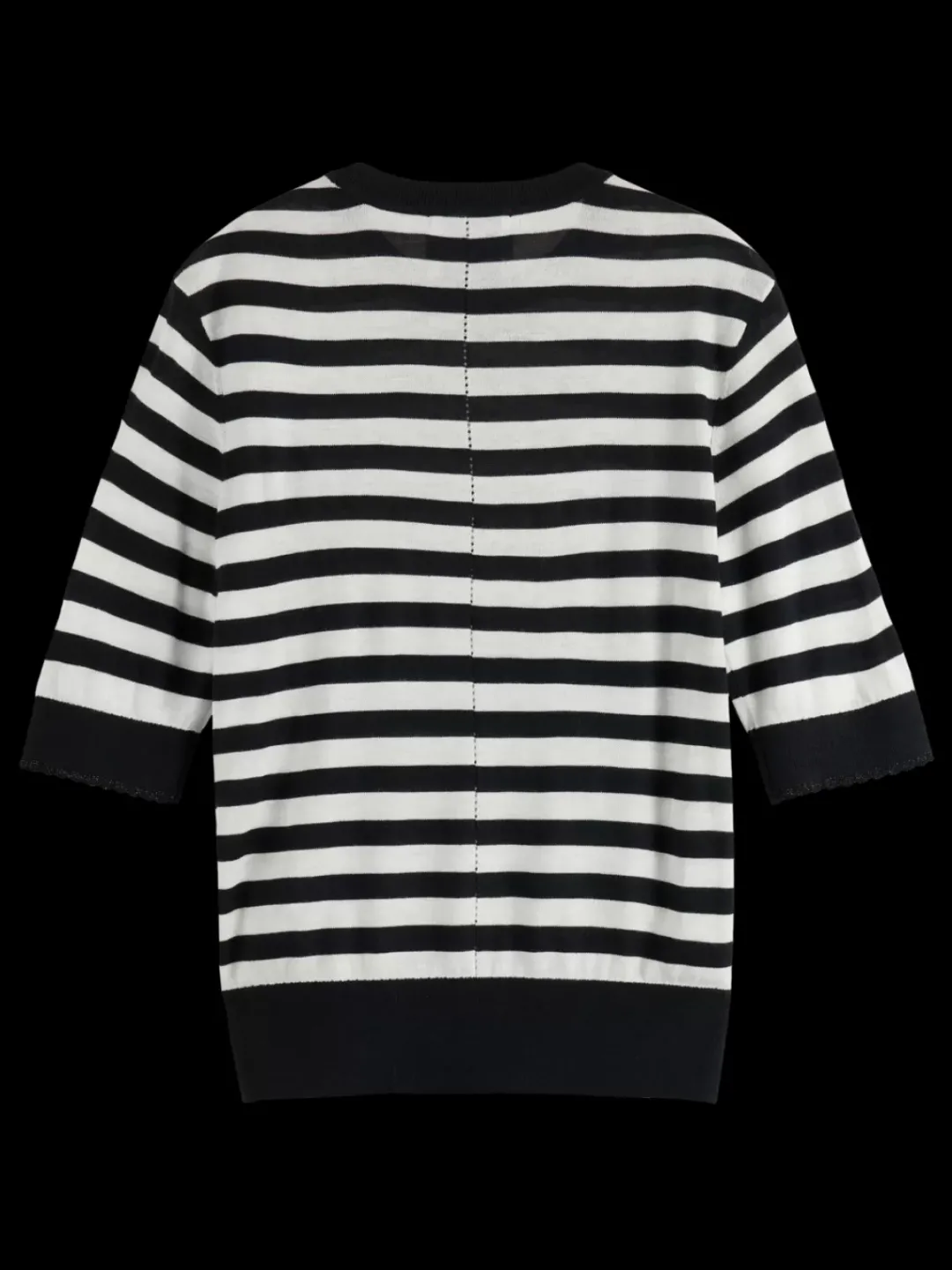 Outlet Scotch & Soda CREW NECK SHORT SLEEVED PULLOVER