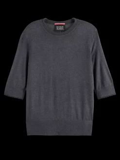 New Scotch & Soda CREW NECK SHORT SLEEVED PULLOVER