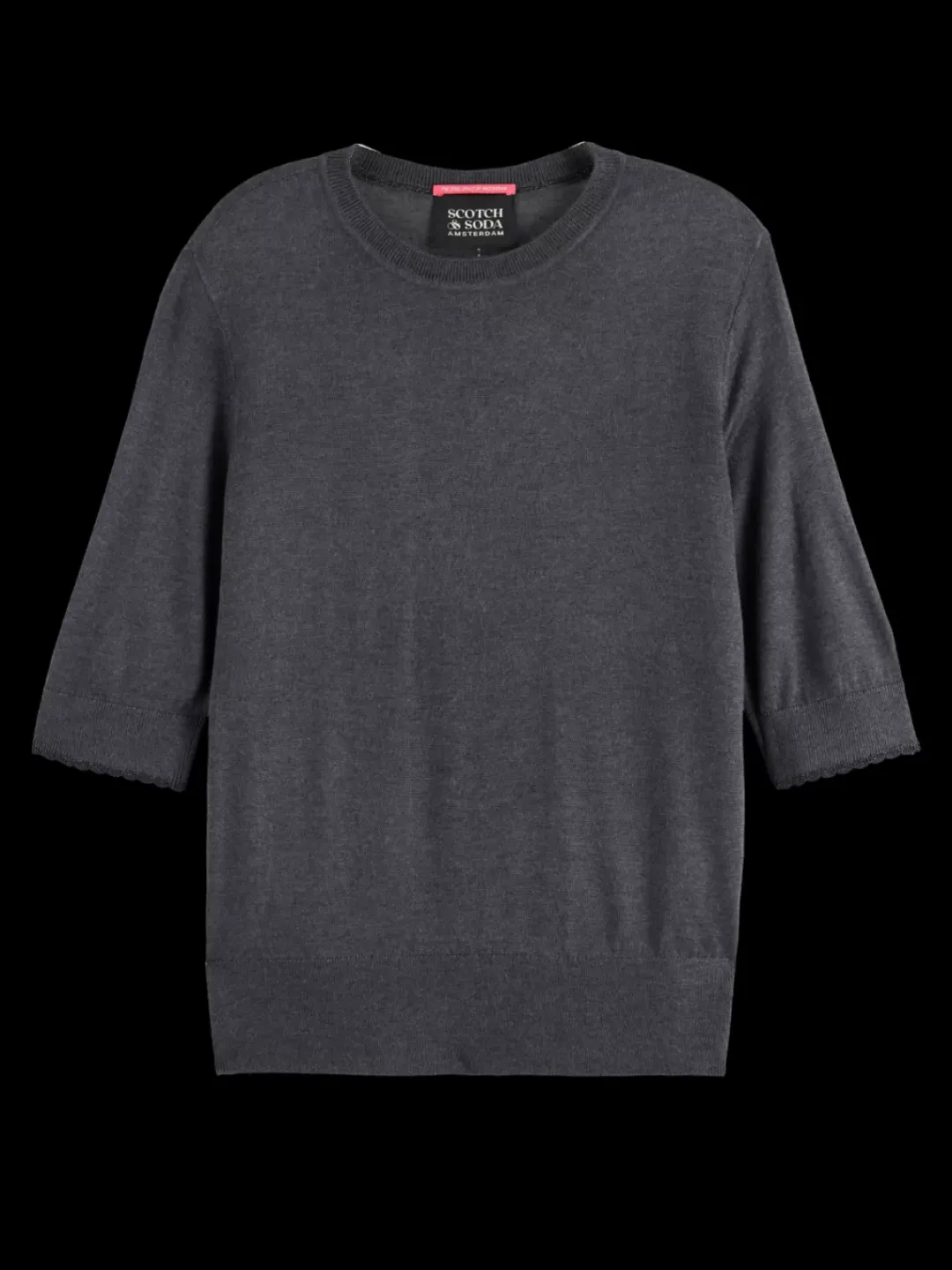 New Scotch & Soda CREW NECK SHORT SLEEVED PULLOVER