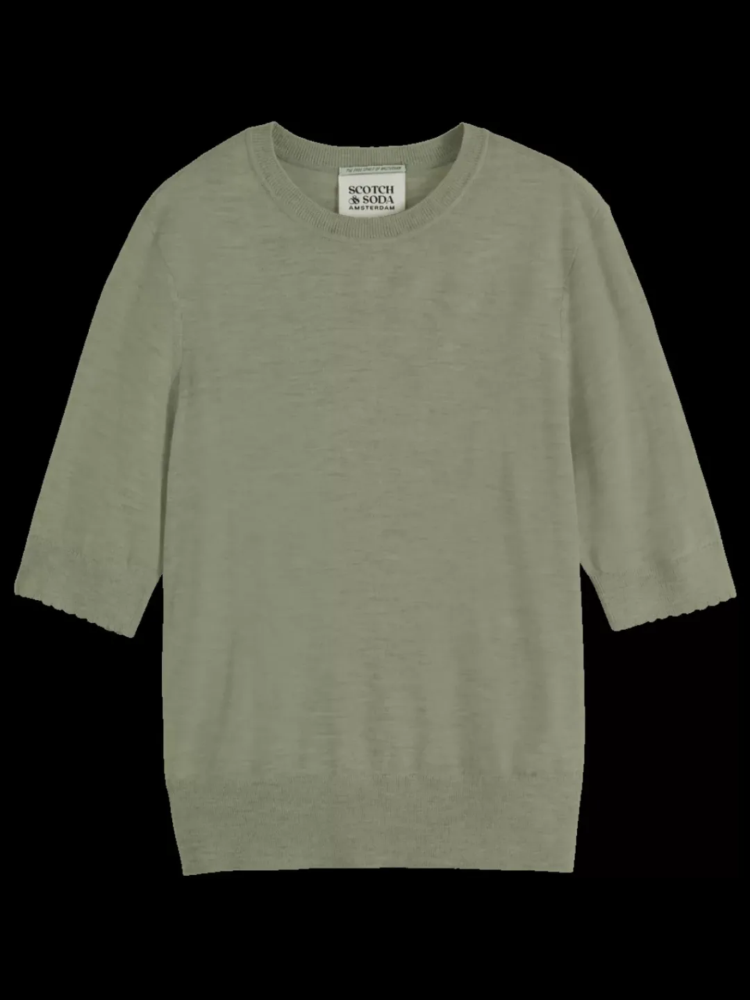 New Scotch & Soda CREW NECK SHORT SLEEVED PULLOVER