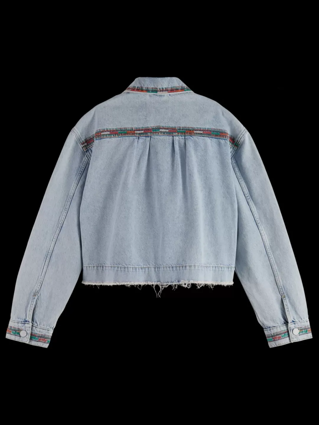 New Scotch & Soda CROPPED DENIM JACKET - SEA STAR SeaStar