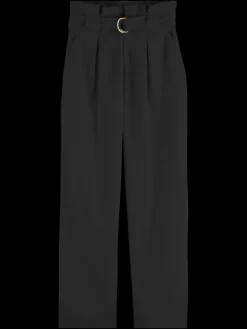 Fashion Scotch & Soda DAISY - HIGH RISE STRAIGHT LEG PAPER BAG PANT