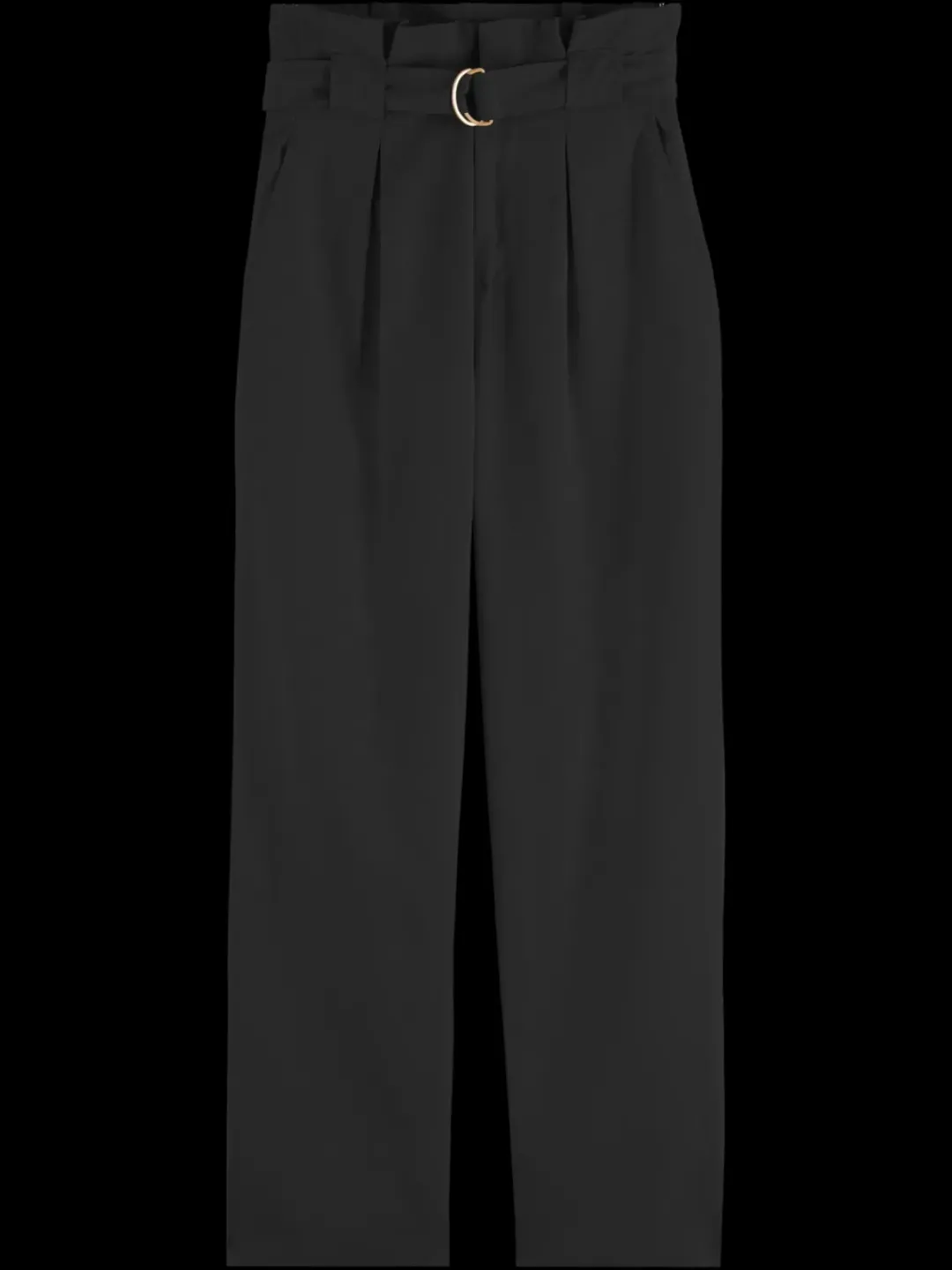 Fashion Scotch & Soda DAISY - HIGH RISE STRAIGHT LEG PAPER BAG PANT