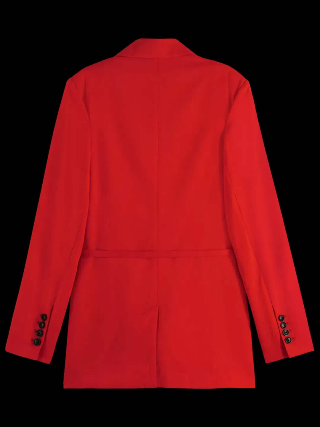Hot Scotch & Soda DB BLAZER WITH BELT DETAIL FlameRed