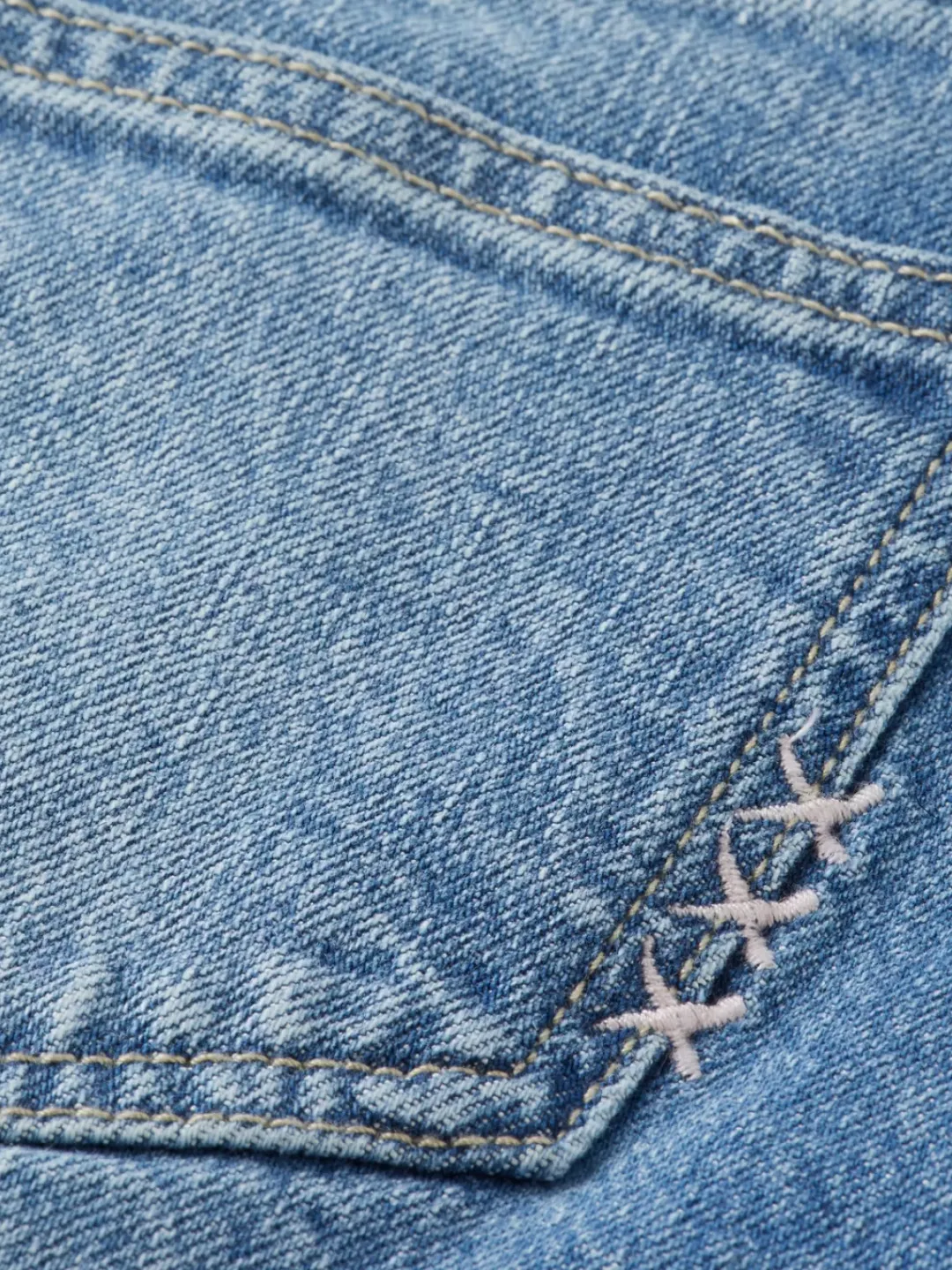 Outlet Scotch & Soda DENIM PATCH POCKET SKIRT - DREAM CATCHER dreamcatcher