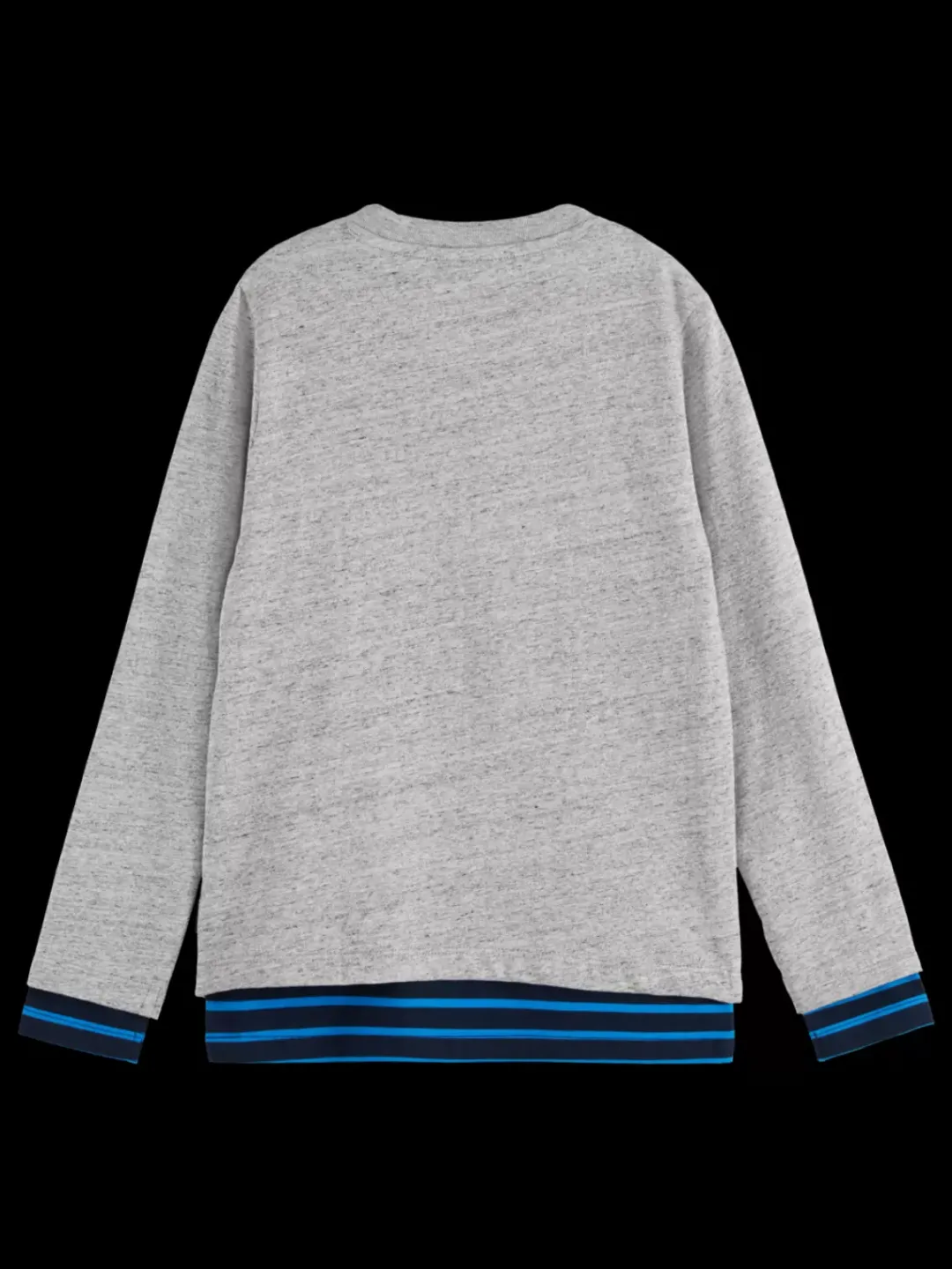 Fashion Scotch & Soda DOUBLE LAYERED LONG-SLEEVED T-SHIRT