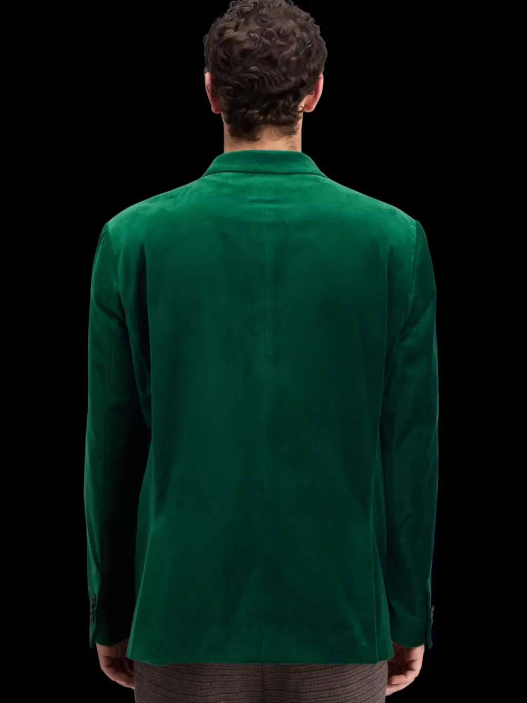 Sale Scotch & Soda DOUBLE-BREASTED VELVET PARTY BLAZER WingbackGreen