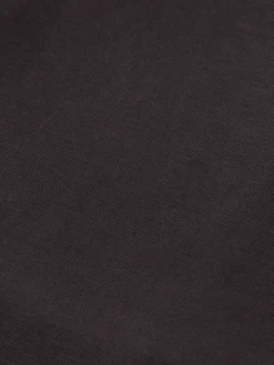 Online Scotch & Soda DRAPED LONG SLEEVE DRESS EveningBlack