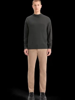New Scotch & Soda DROPPED SHOULDER MOCK NECK SWEATER