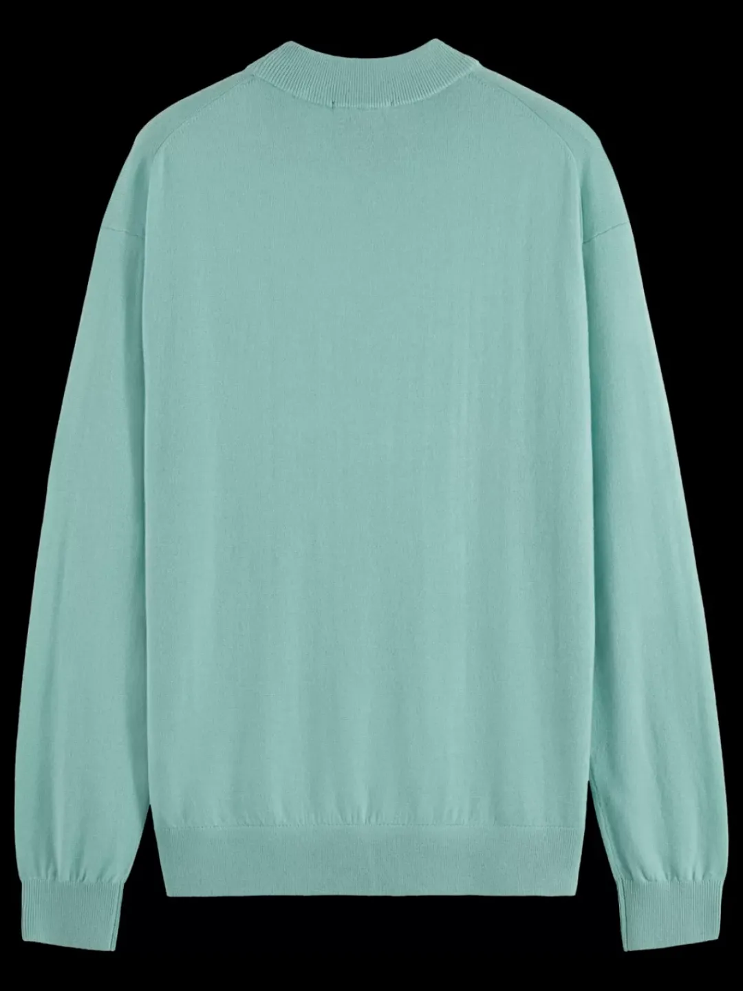 New Scotch & Soda DROPPED SHOULDER MOCK NECK SWEATER