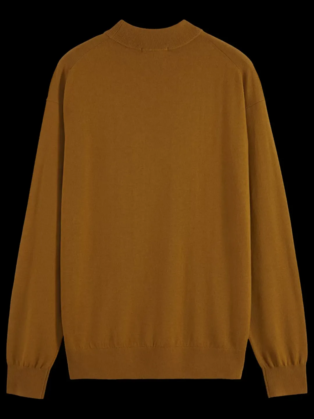 New Scotch & Soda DROPPED SHOULDER MOCK NECK SWEATER