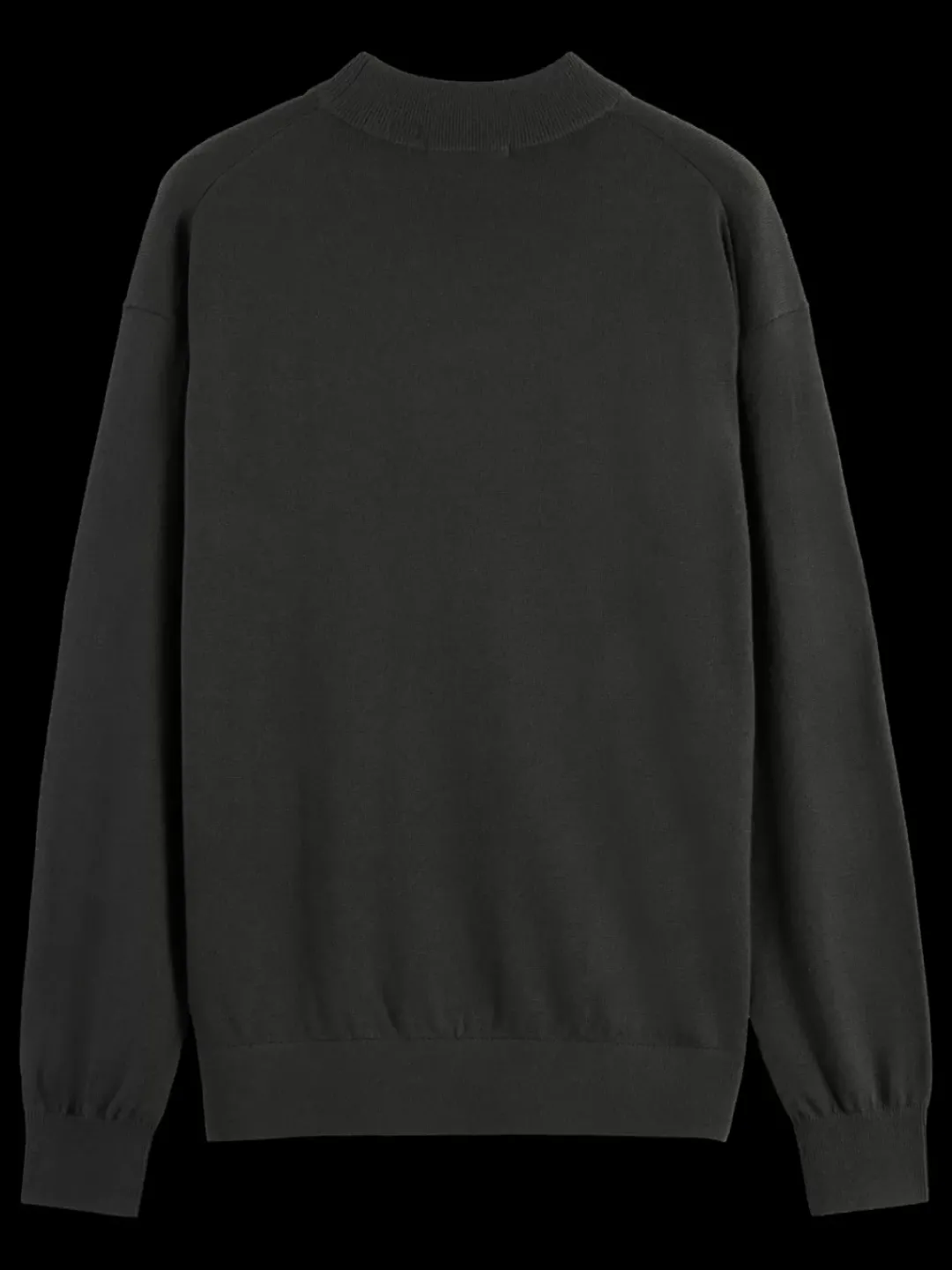 New Scotch & Soda DROPPED SHOULDER MOCK NECK SWEATER