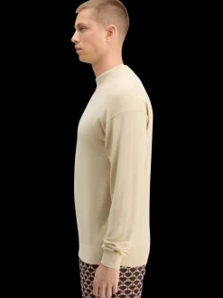 New Scotch & Soda DROPPED SHOULDER MOCK NECK SWEATER