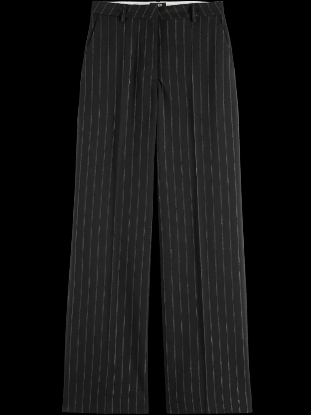Online Scotch & Soda EDIE LUREX STRIPE WIDE LEG PANT LurexJacquardStripe
