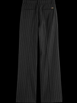 Online Scotch & Soda EDIE LUREX STRIPE WIDE LEG PANT LurexJacquardStripe