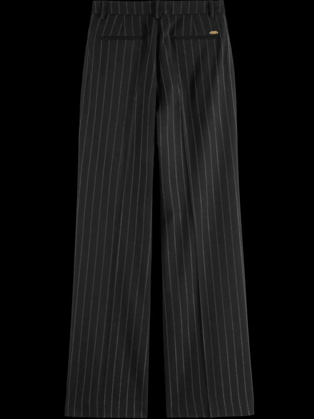 Online Scotch & Soda EDIE LUREX STRIPE WIDE LEG PANT LurexJacquardStripe