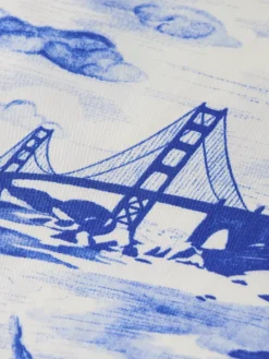 New Scotch & Soda Eleni printed pyjama pant JourneyoftheFreeMindBlue